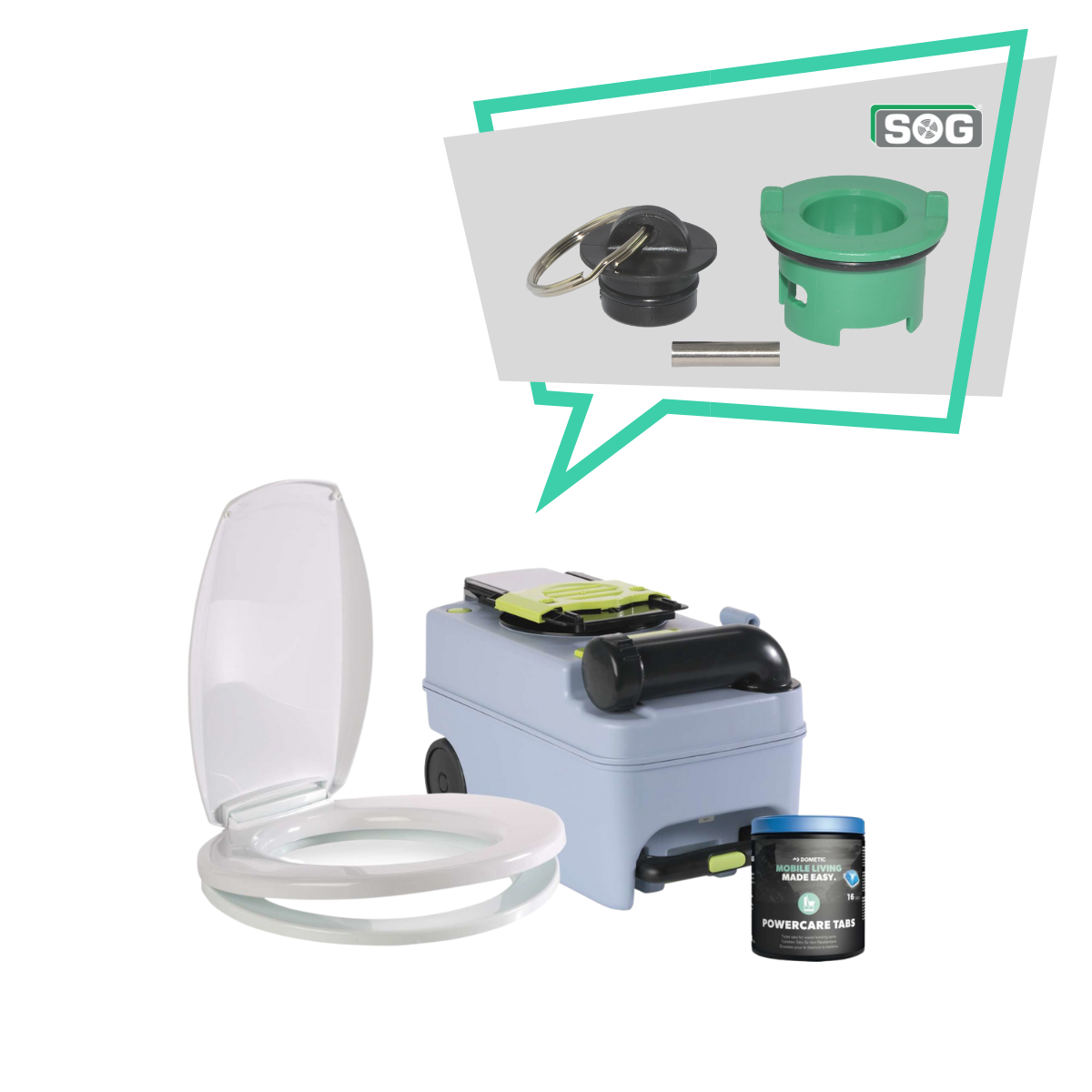 Renew Kit | Dometic CT3000/CT4000 | mit SOG®Anschluss