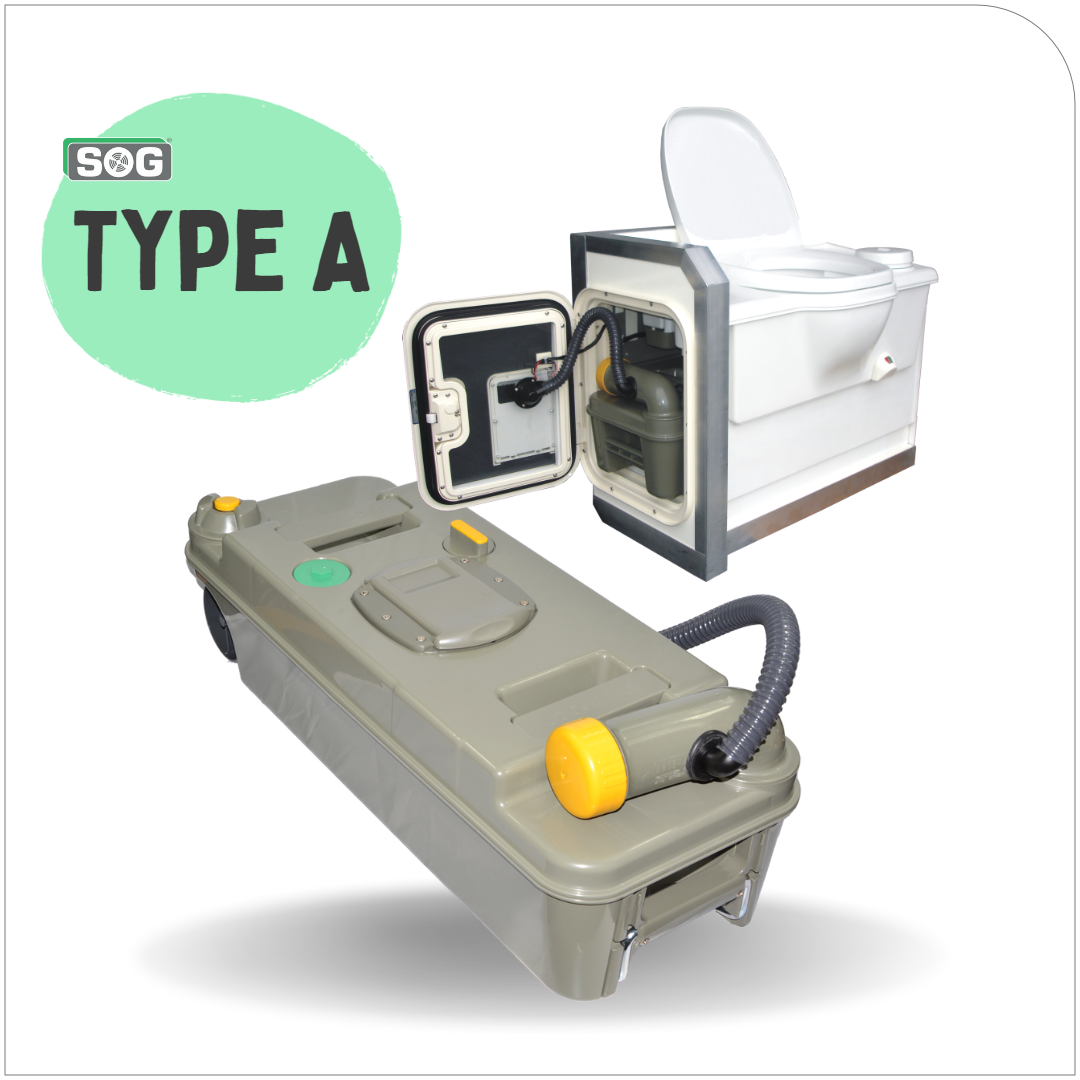 Mobile toilets type A