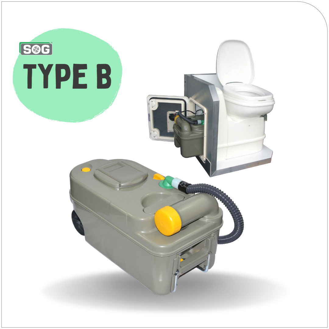 Mobile toilets type B