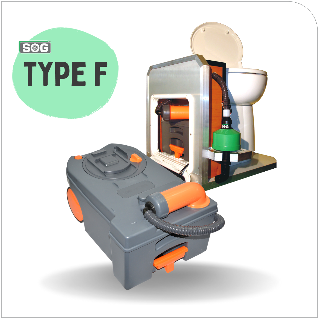 Mobile toilets type F