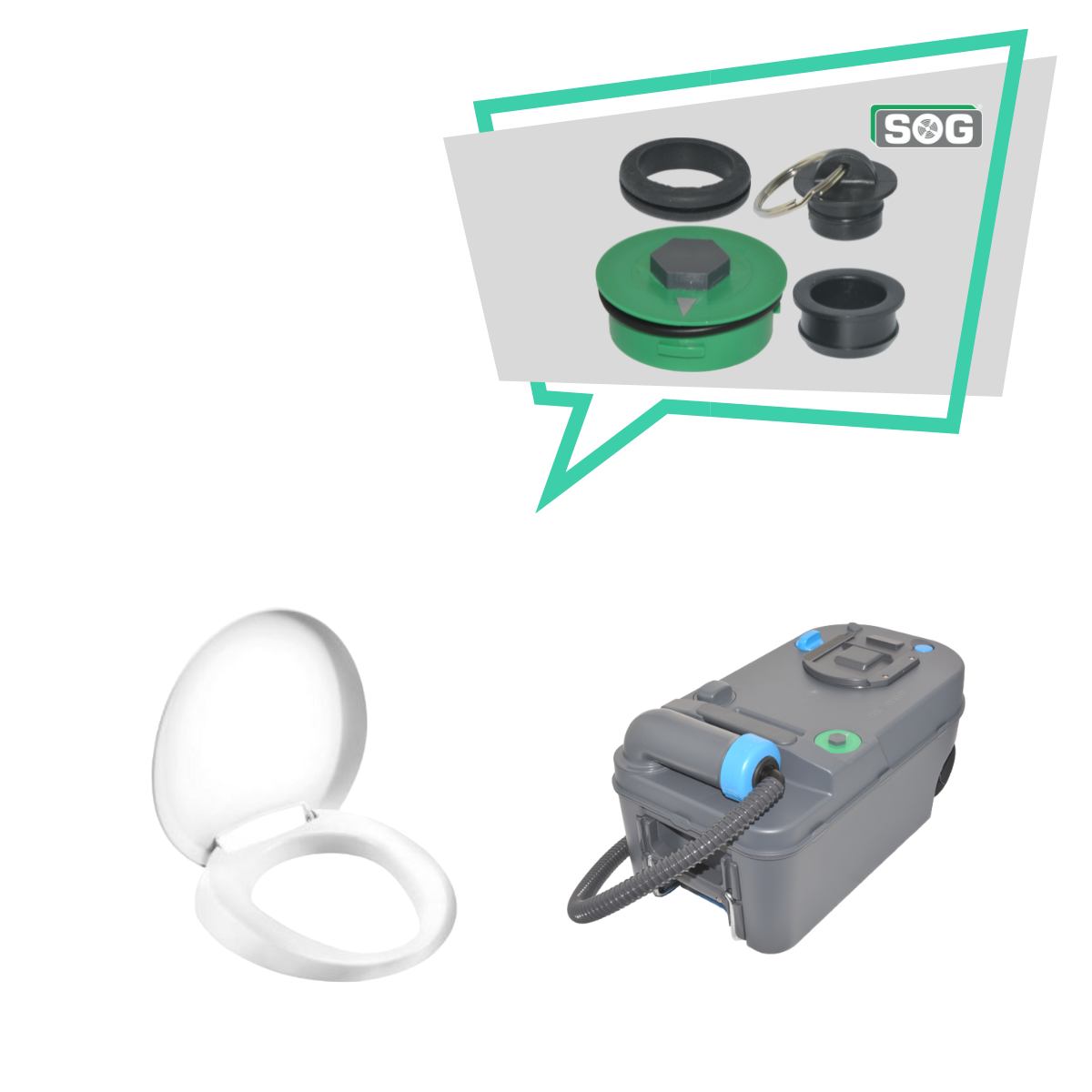 Fresh-Up Set | Thetford C220 | mit SOG®Anschluss