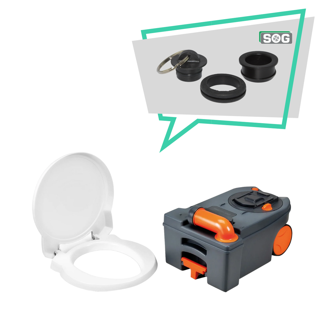 Fresh-Up Set | Thetford C250/C260 | mit SOG®Anschluss
